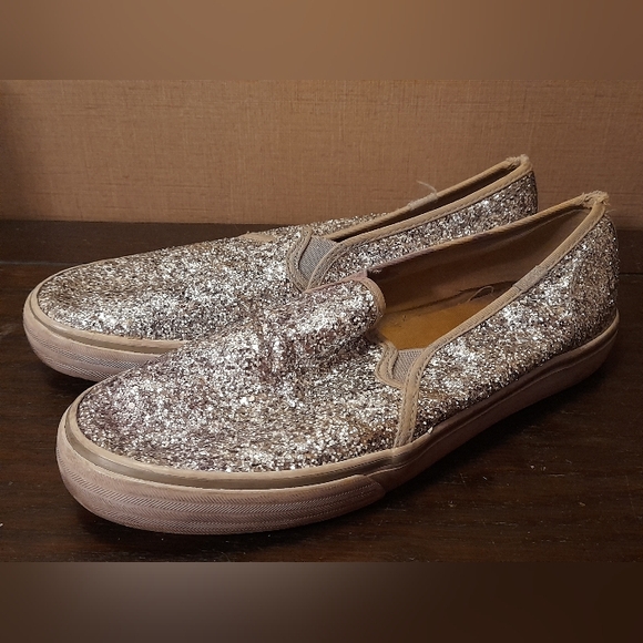 Keds Glitter Slid On Sneakers - Picture 5 of 12